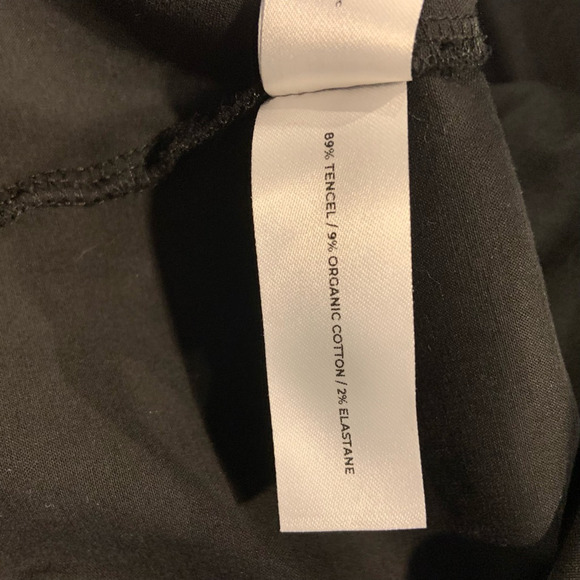 Vetta Sheath Mini Dress Black Size S Minimalist Capsule Career Preppy City Retro - Picture 8 of 11